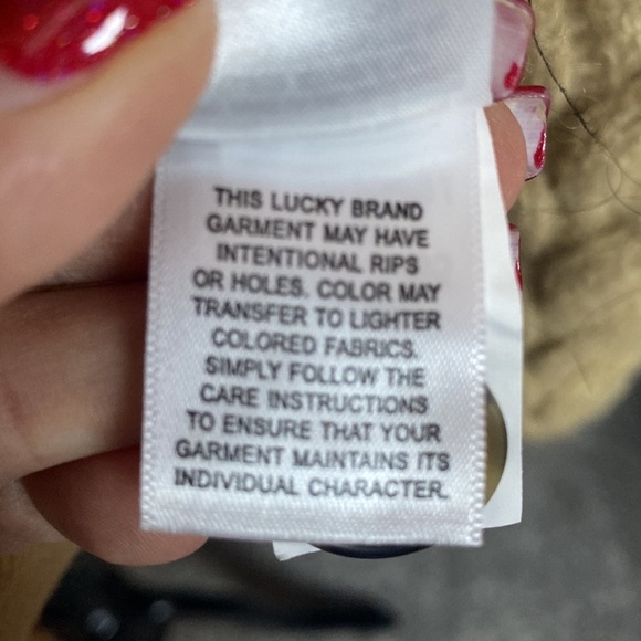 Lucky Brand Women’s Cardigan Sweater sz XL NEW - Picture 9 of 10